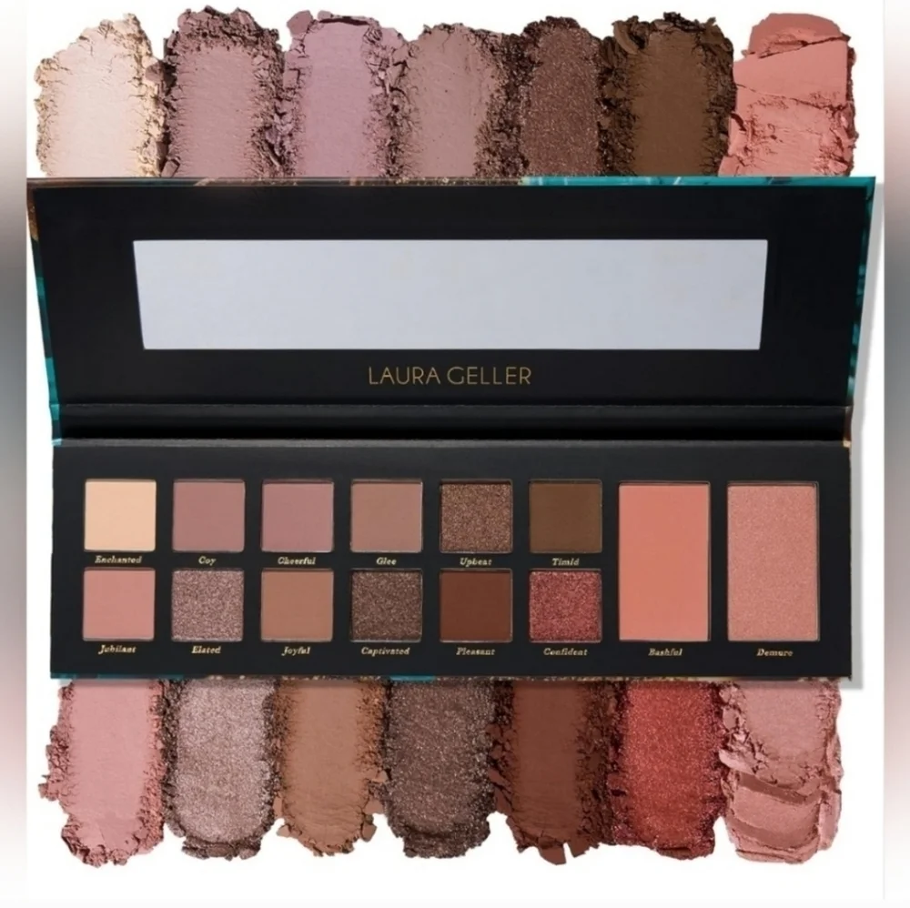 Laura Geller Eyeshadow Palettes Bundle of 2 NEW Wildflower Wishes